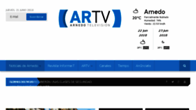 What Arnedoinformacion.com website looked like in 2018 (7 years ago)