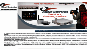 What Ashokelectronics.in website looked like in 2018 (8 years ago)