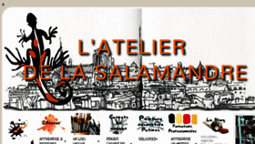 What Atelier-salamandre.net website looked like in 2018 (5 years ago)