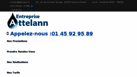 What Attelann.fr website looked like in 2018 (5 years ago)