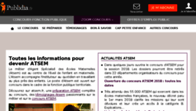What Atsem.fr website looked like in 2018 (5 years ago)