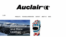 What Auclairgloves.com website looked like in 2018 (5 years ago)