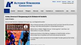 What Autohof-strohofer.de website looked like in 2018 (5 years ago)