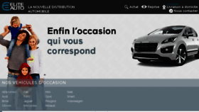 What Autonaute.fr website looked like in 2018 (5 years ago)