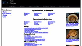 What Autozentrale.at website looked like in 2018 (5 years ago)