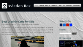 What Aviationbox.com website looked like in 2018 (5 years ago)