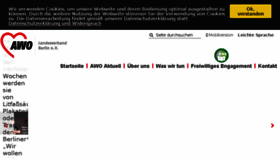 What Awoberlin.de website looked like in 2018 (5 years ago)
