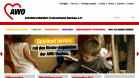 What Awo-dachau.de website looked like in 2018 (5 years ago)