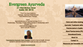 What Ayurvediccenter.com website looked like in 2018 (5 years ago)