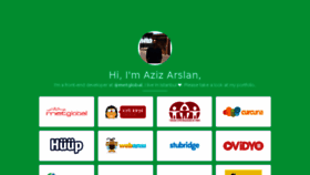 What Azizarslan.com website looked like in 2018 (5 years ago)
