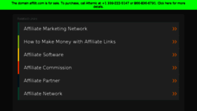 What Affiliit.com website looked like in 2018 (5 years ago)
