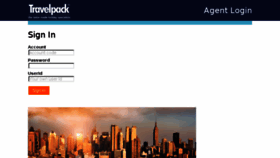What Agents.travelpack.co.uk website looked like in 2018 (5 years ago)