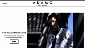 What Adamofur.com website looked like in 2018 (5 years ago)