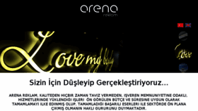 What Arenareklam.com.tr website looked like in 2018 (5 years ago)