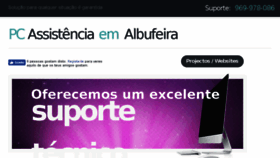What Assistenciapcalbufeira.com website looked like in 2018 (5 years ago)
