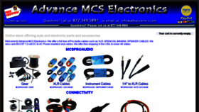 What Advancemcs.com website looked like in 2018 (5 years ago)
