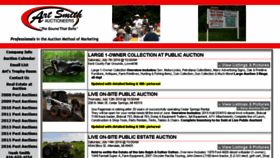 What Artsmithauctions.com website looked like in 2018 (5 years ago)