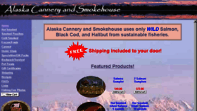 What Alaskacannery.com website looked like in 2018 (5 years ago)