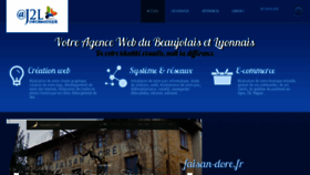What Aj2l-informatique.fr website looked like in 2018 (5 years ago)