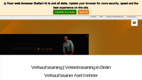 What Axel-wehner.de website looked like in 2018 (5 years ago)