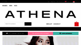 What Athena.com.sg website looked like in 2018 (5 years ago)