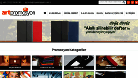 What Artpromosyon.com.tr website looked like in 2018 (5 years ago)