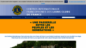 What Amicif.fr website looked like in 2018 (5 years ago)