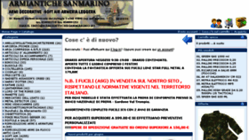 What Armiantichesanmarino.eu website looked like in 2018 (5 years ago)