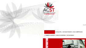 What Acst-strasbourg.com website looked like in 2018 (5 years ago)