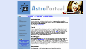 What Astroportaal.com website looked like in 2018 (5 years ago)