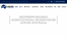 What Agrilabour.com.au website looked like in 2018 (5 years ago)