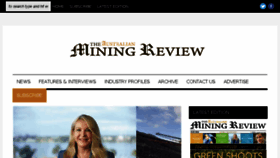 What Australianminingreview.com.au website looked like in 2018 (5 years ago)