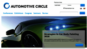 What Automotive-circle.com website looked like in 2018 (5 years ago)