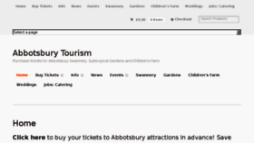 What Abbotsbury-tourism.co.uk website looked like in 2018 (5 years ago)
