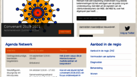 What Autismenetwerkzhz.nl website looked like in 2018 (5 years ago)