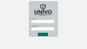 What Alumnos.univo.edu.sv website looked like in 2018 (5 years ago)