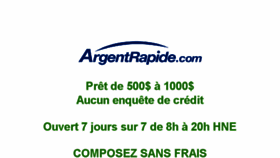 What Argentrapide.com website looked like in 2018 (5 years ago)