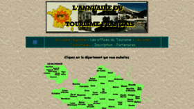 What Annuaire-du-tourisme.net website looked like in 2018 (5 years ago)