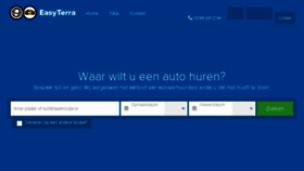 What Autohuur.nl website looked like in 2018 (5 years ago)