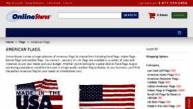 What American-flag.com website looked like in 2018 (5 years ago)