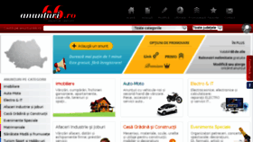 What Anunturi66.ro website looked like in 2018 (5 years ago)