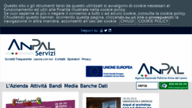 What Anpalservizi.it website looked like in 2018 (5 years ago)