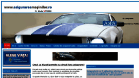 What Asigurareamasinilor.ro website looked like in 2018 (5 years ago)