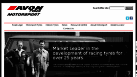 What Avonmotorsport.com website looked like in 2018 (5 years ago)