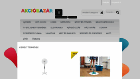 What Akciobazar.net website looked like in 2018 (5 years ago)