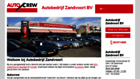 What Autobedrijfzandvoort.nl website looked like in 2018 (5 years ago)