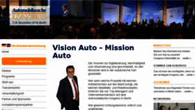 What Automobilwoche-kongress.de website looked like in 2018 (5 years ago)