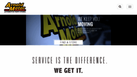 What Arnoldmotorsupply.com website looked like in 2018 (5 years ago)