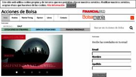 What Accionesdebolsa.com website looked like in 2018 (5 years ago)