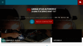 What Atlas-automobile.fr website looked like in 2018 (5 years ago)